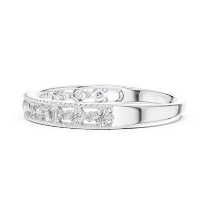 Elara Diamond Band Ring