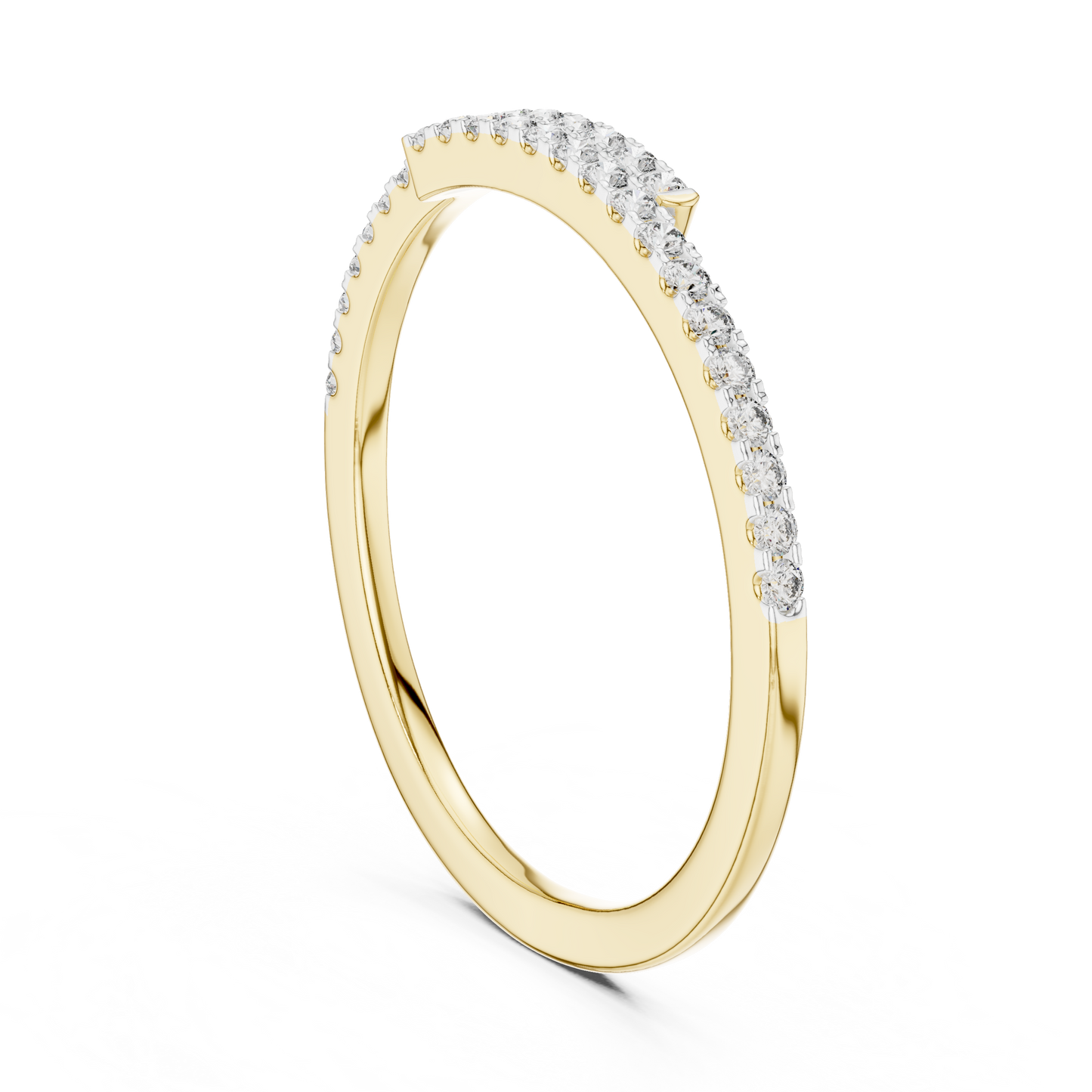 Zara Glow Diamond Band Ring