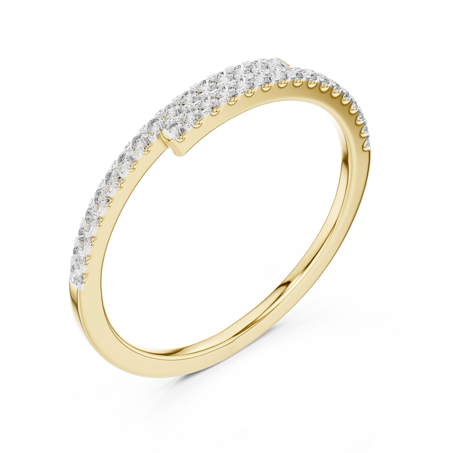 Zara Glow Diamond Band Ring