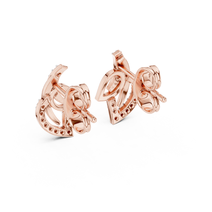 Petite Diamond Stud Earrings