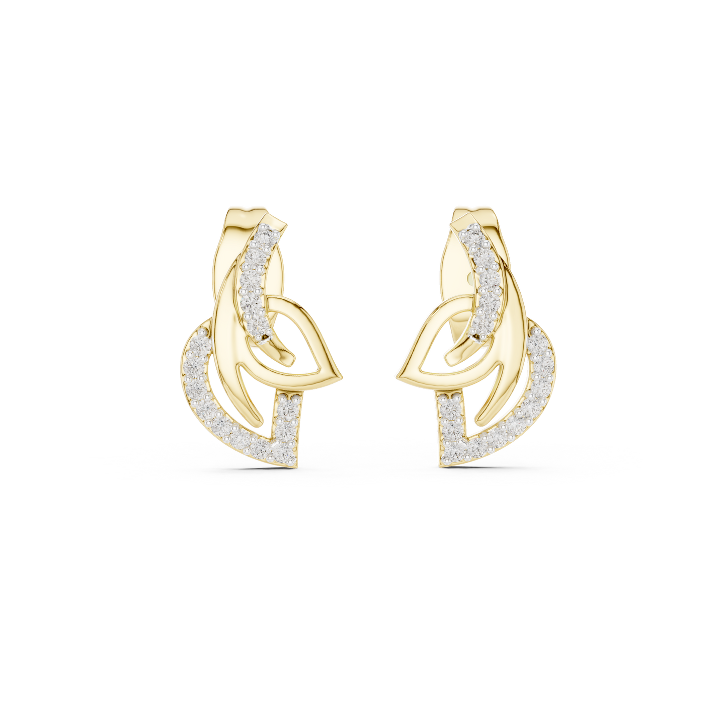 Petite Diamond Stud Earrings
