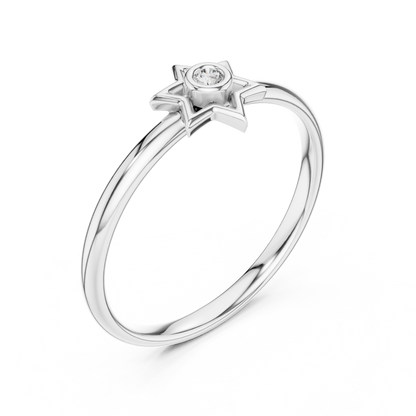 Regal Star Diamond Ring