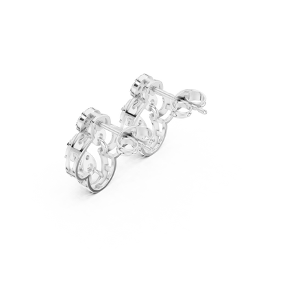 Minimalist Diamond Stud Earrings