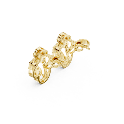 Minimalist Diamond Stud Earrings