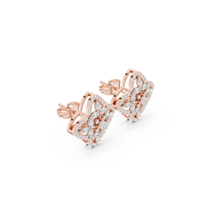 Sparkina Stud Diamond Earrings