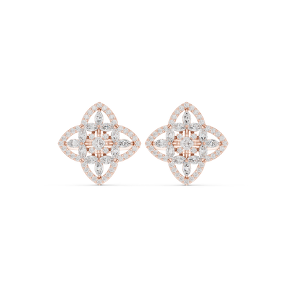 Sparkina Stud Diamond Earrings