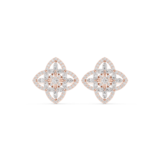 Sparkina Stud Diamond Earrings