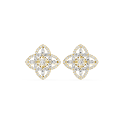 Sparkina Stud Diamond Earrings