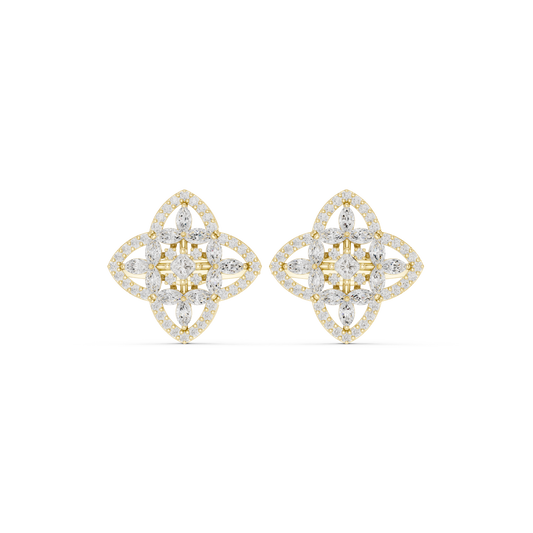 Sparkina Stud Diamond Earrings
