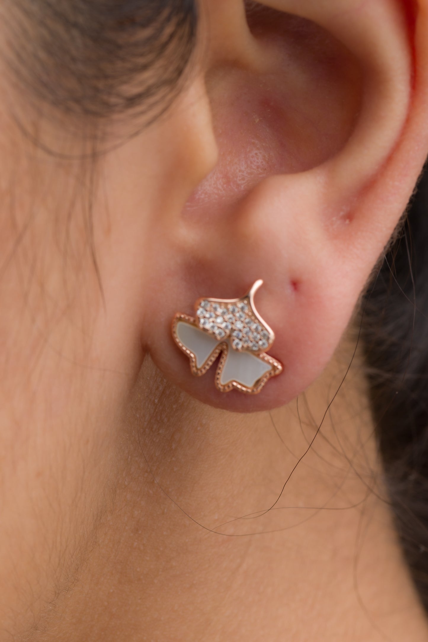 Little Flower Stud Earrings - 925 Silver