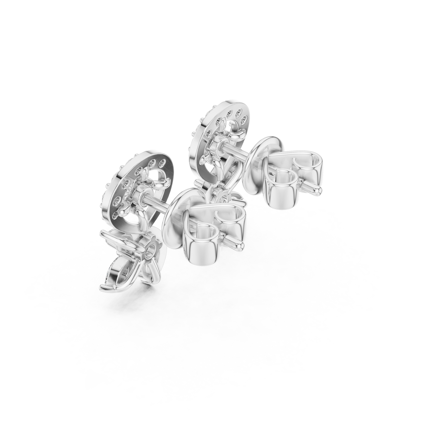 Dazzle Stud Diamond Earrings