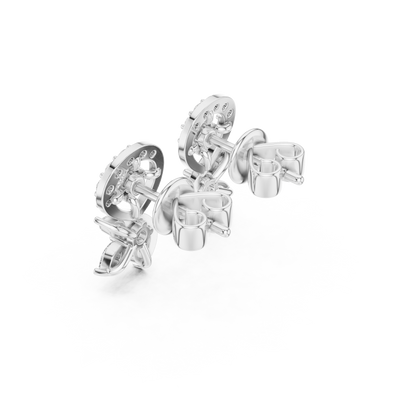 Dazzle Stud Diamond Earrings