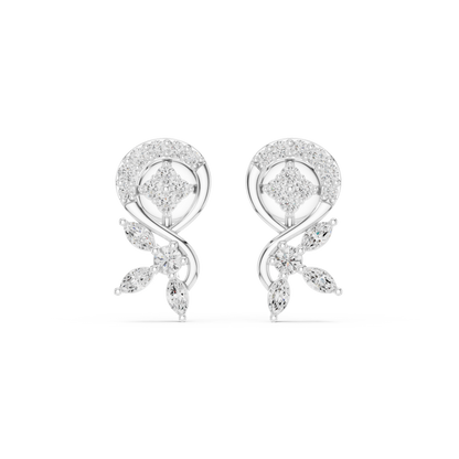 Dazzle Stud Diamond Earrings