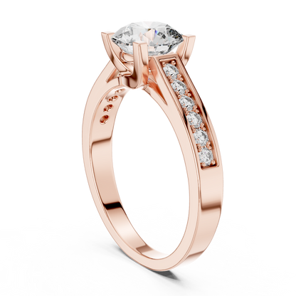 Classic Solitaire Diamond Ring
