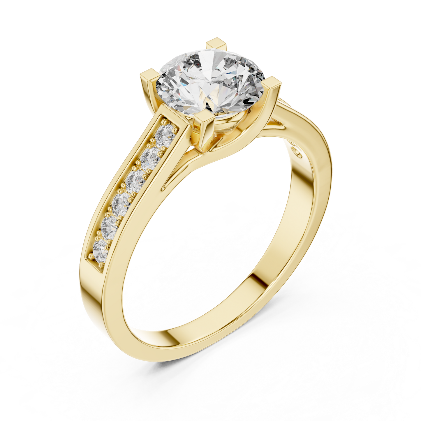 Classic Solitaire Diamond Ring