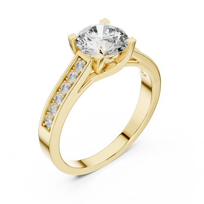 Classic Solitaire Diamond Ring