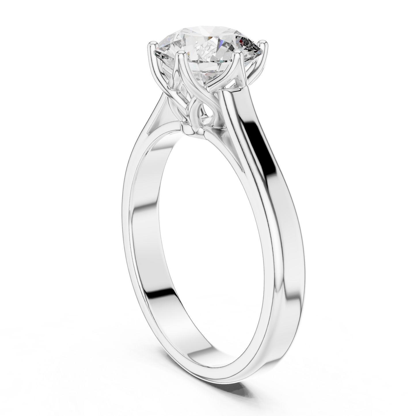 Imperial Spark Solitaire Diamond Ring