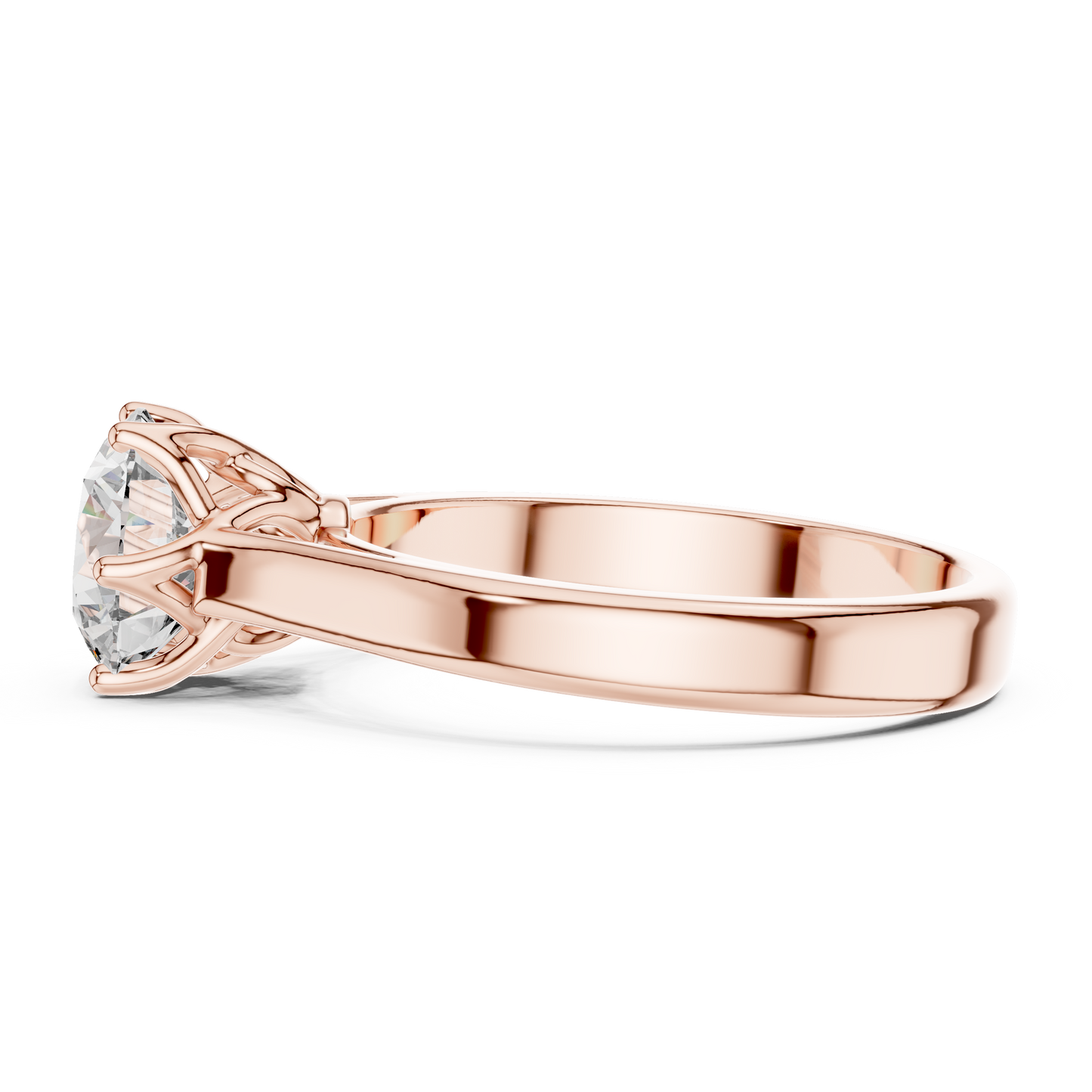 Imperial Spark Solitaire Diamond Ring