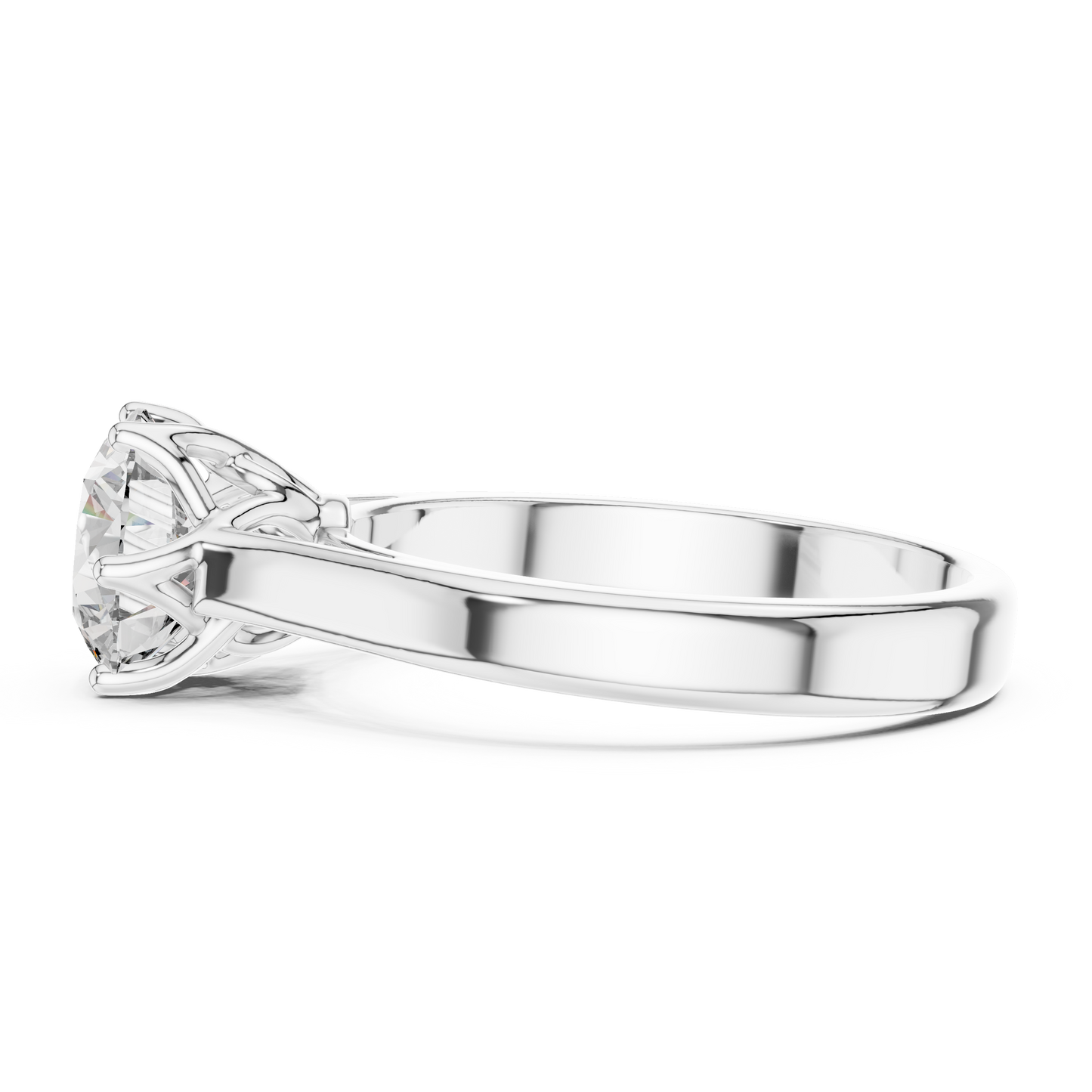 Imperial Spark Solitaire Diamond Ring