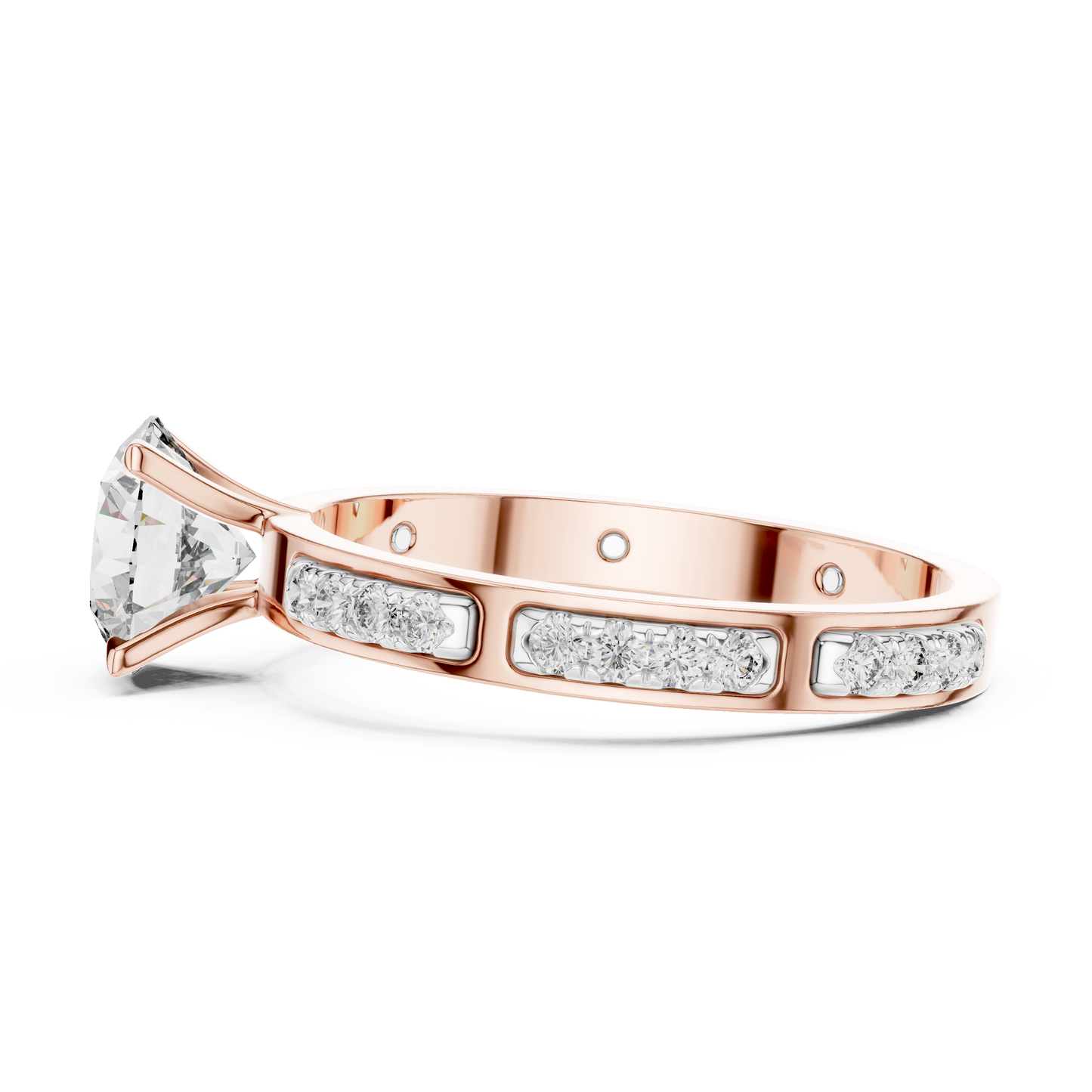 Celestia Solitaire Diamond Ring