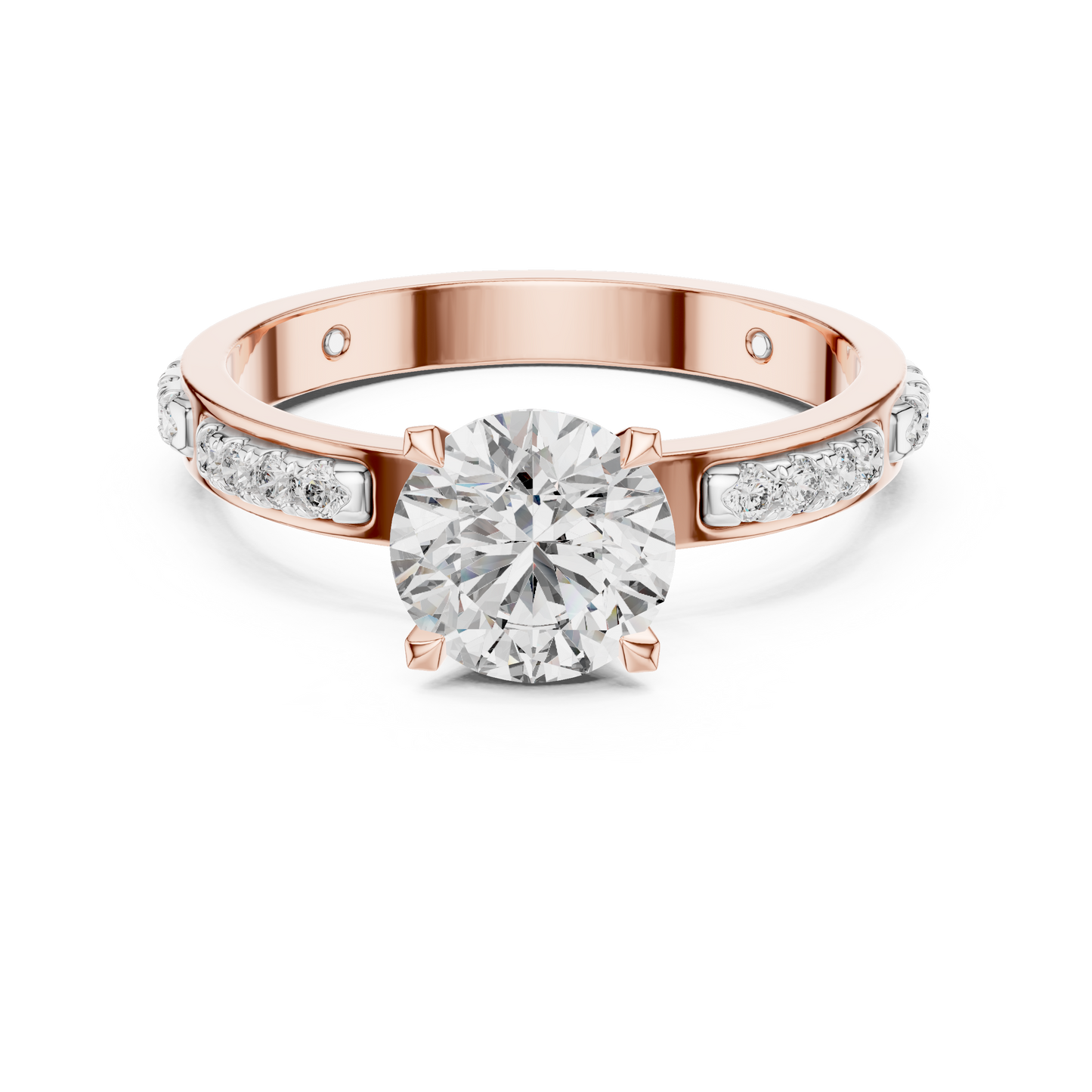 Celestia Solitaire Diamond Ring