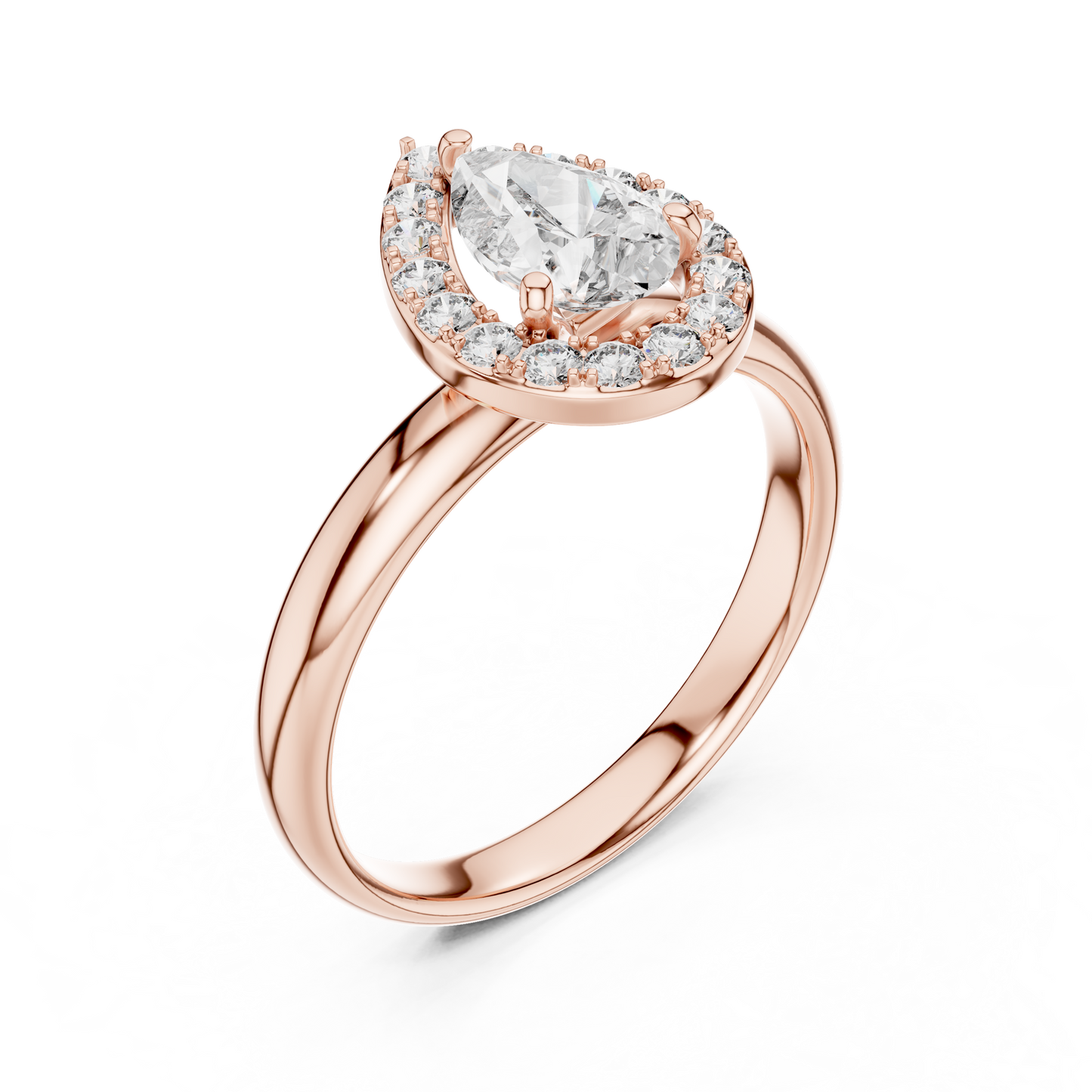 Regalia Solitaire Diamond Ring