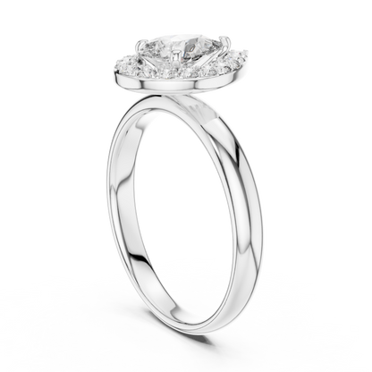 Regalia Solitaire Diamond Ring