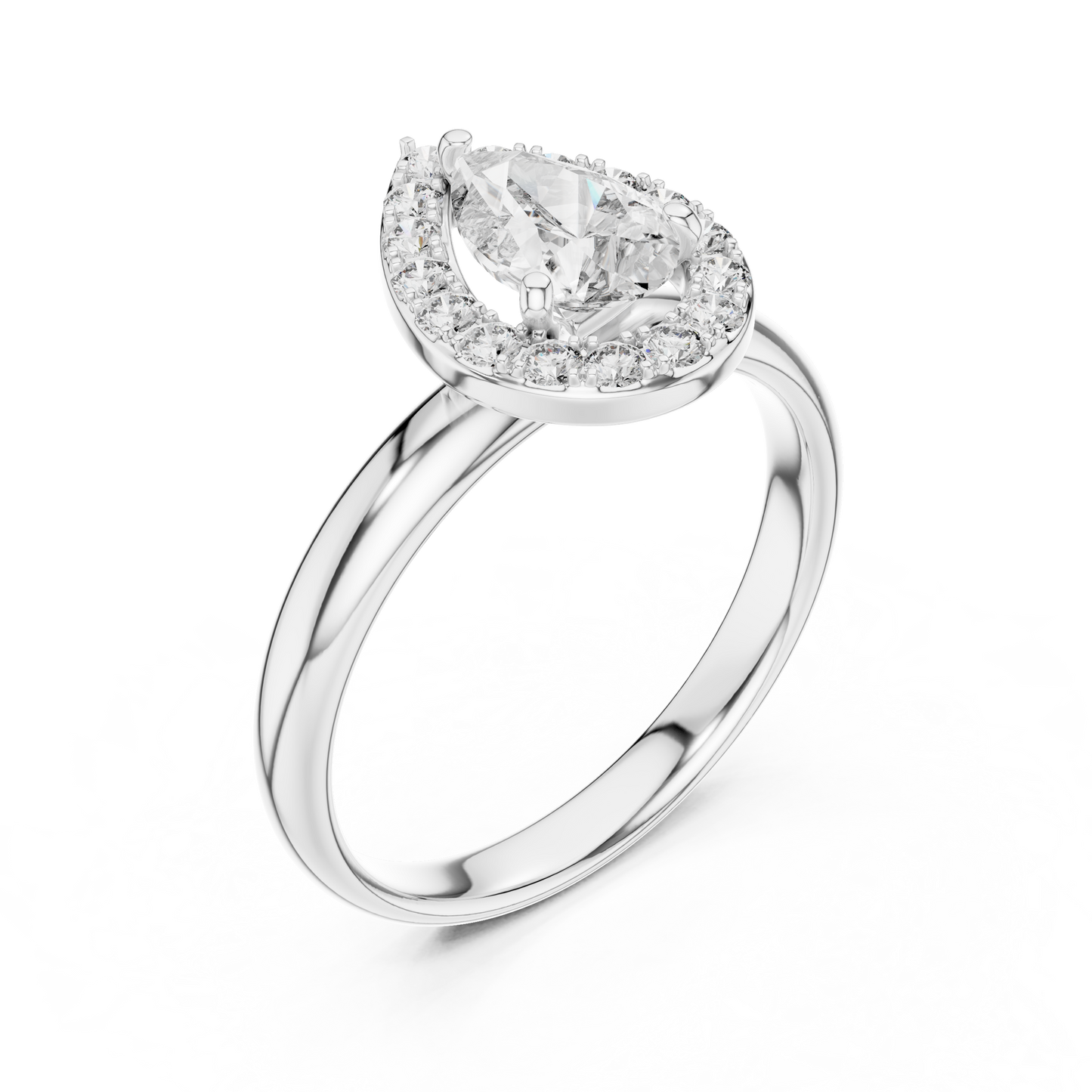 Regalia Solitaire Diamond Ring