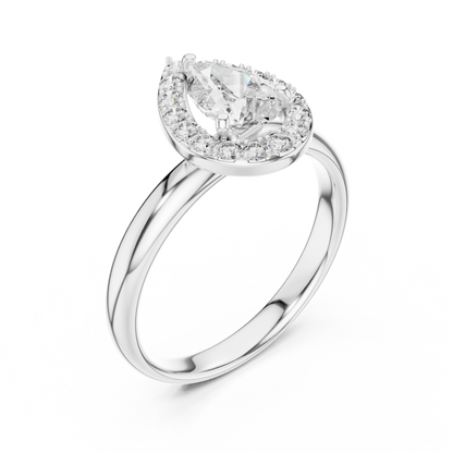 Regalia Solitaire Diamond Ring