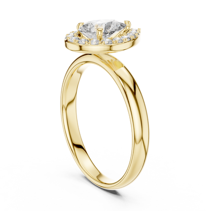 Regalia Solitaire Diamond Ring