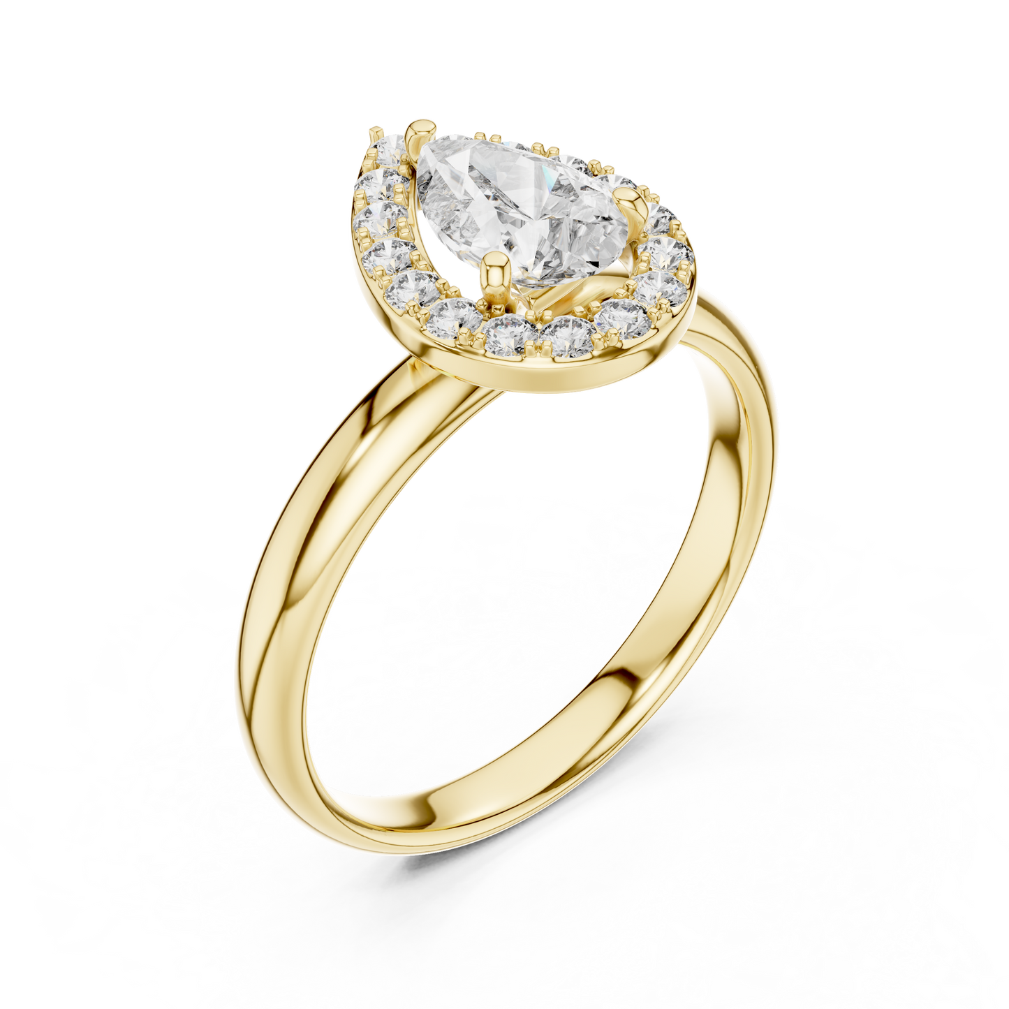 Regalia Solitaire Diamond Ring