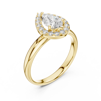 Regalia Solitaire Diamond Ring