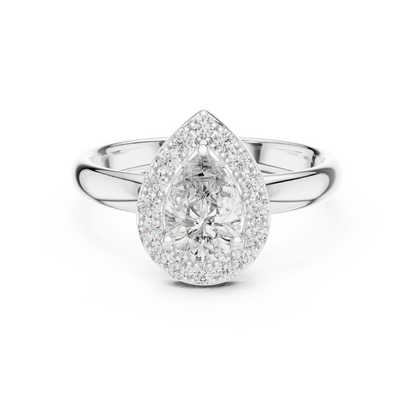 Regalia Solitaire Diamond Ring