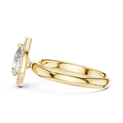Regalia Solitaire Diamond Ring