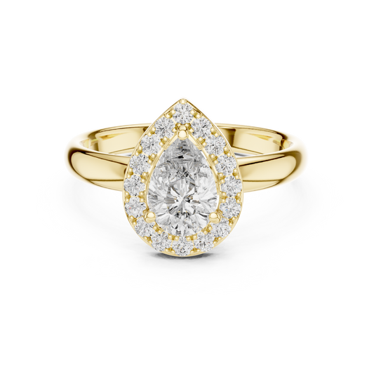 Regalia Solitaire Diamond Ring