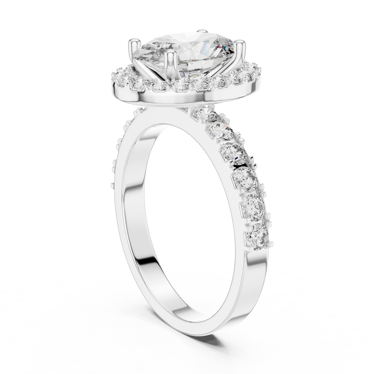 Eterna Solitaire Diamond Ring