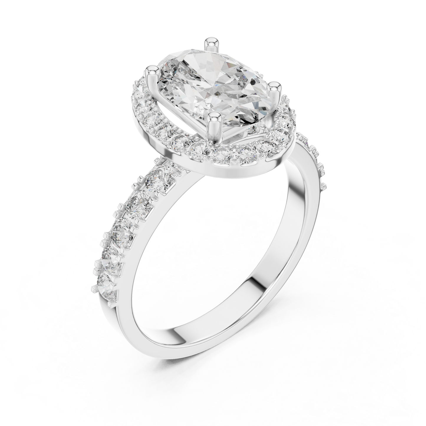 Eterna Solitaire Diamond Ring