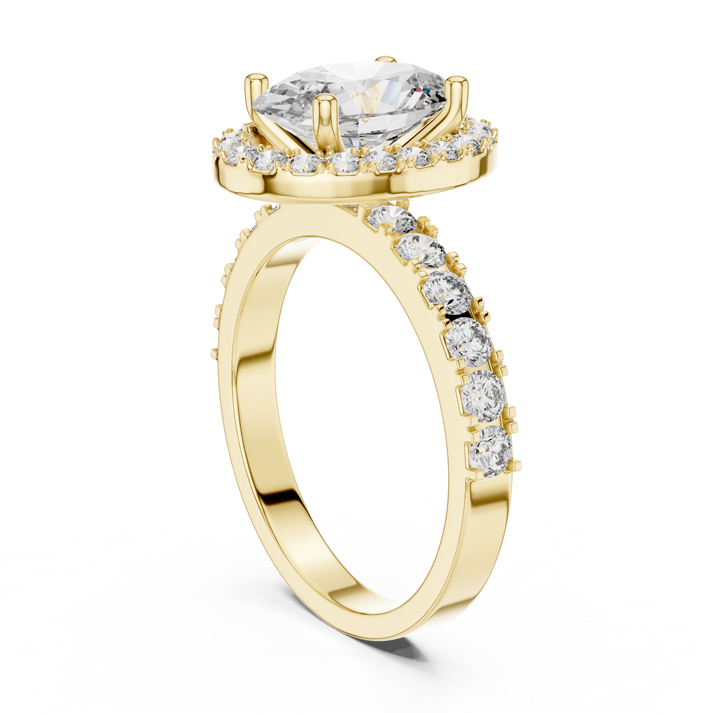 Eterna Solitaire Diamond Ring