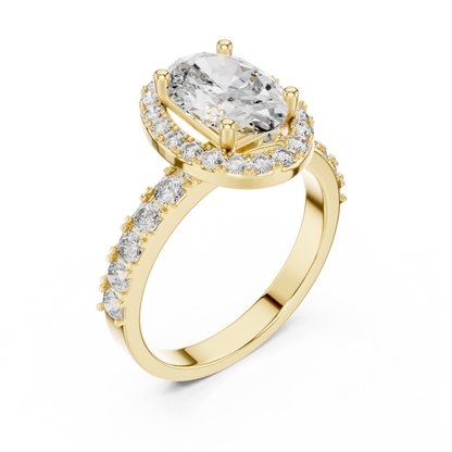 Eterna Solitaire Diamond Ring