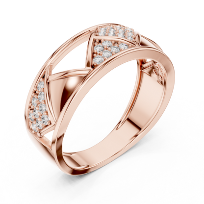 Aurora Eternity Diamond Band Ring