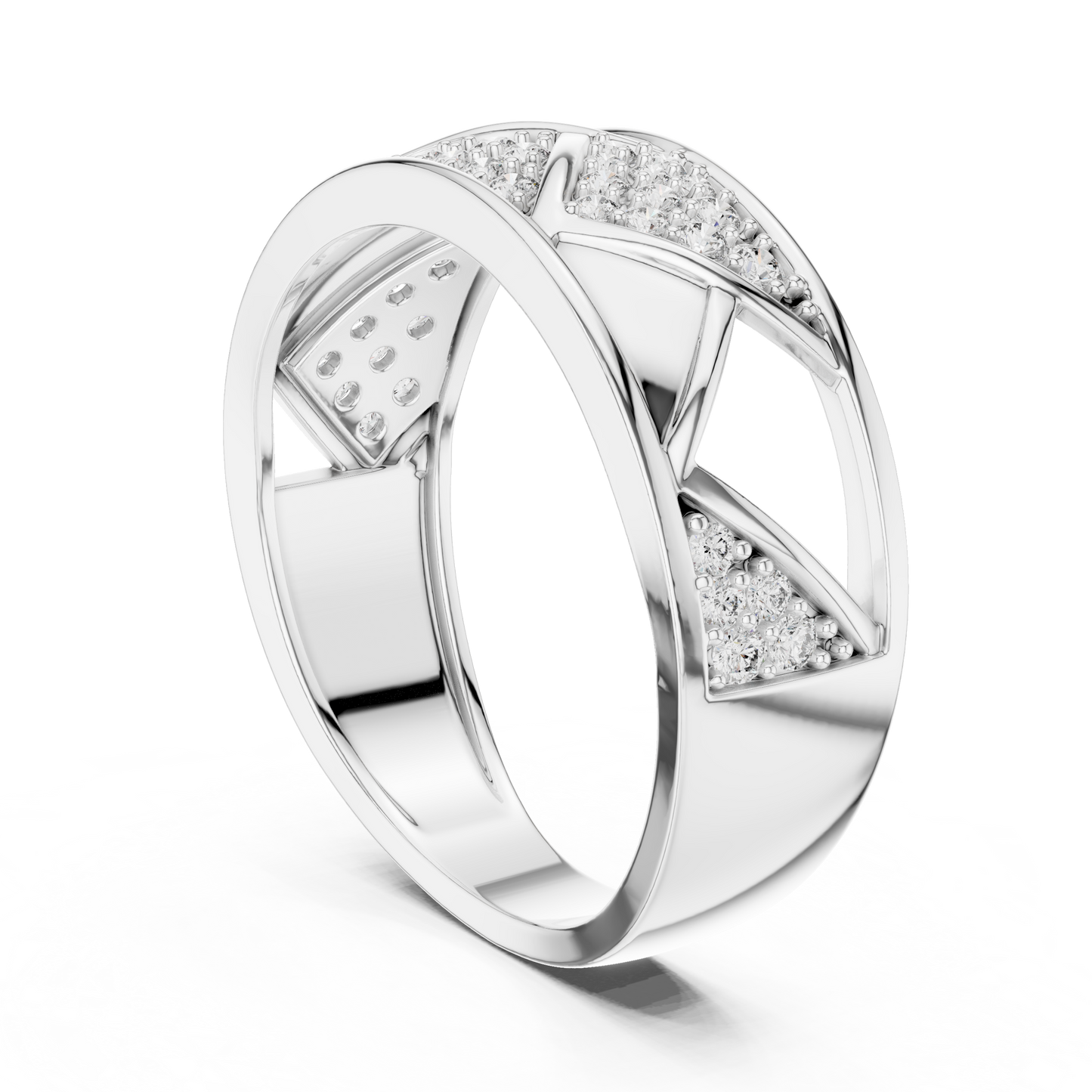 Aurora Eternity Diamond Band Ring