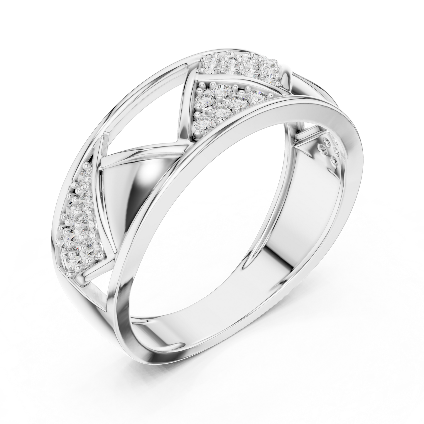 Aurora Eternity Diamond Band Ring