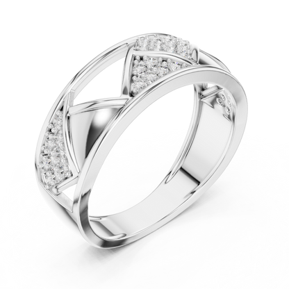 Aurora Eternity Diamond Band Ring