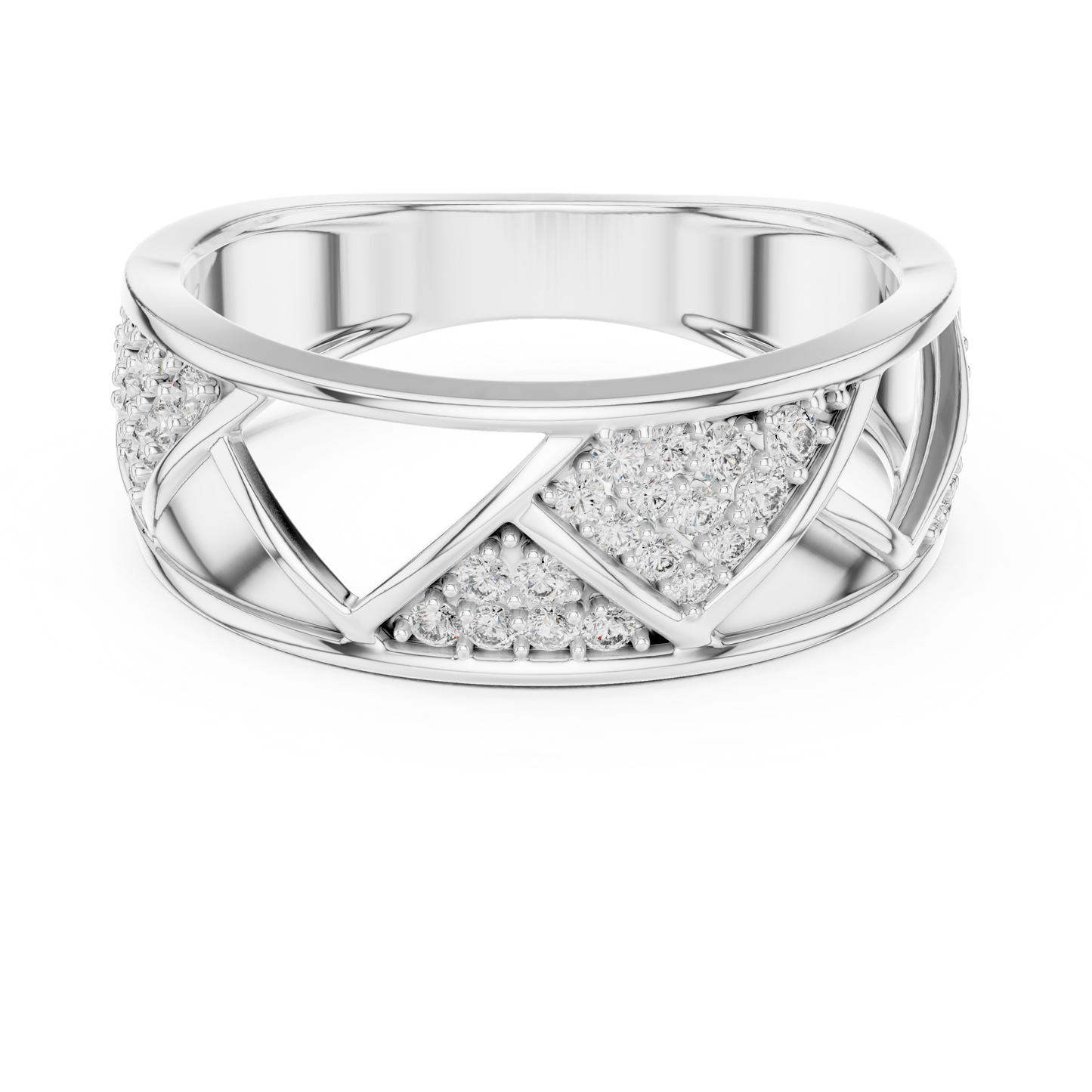 Aurora Eternity Diamond Band Ring