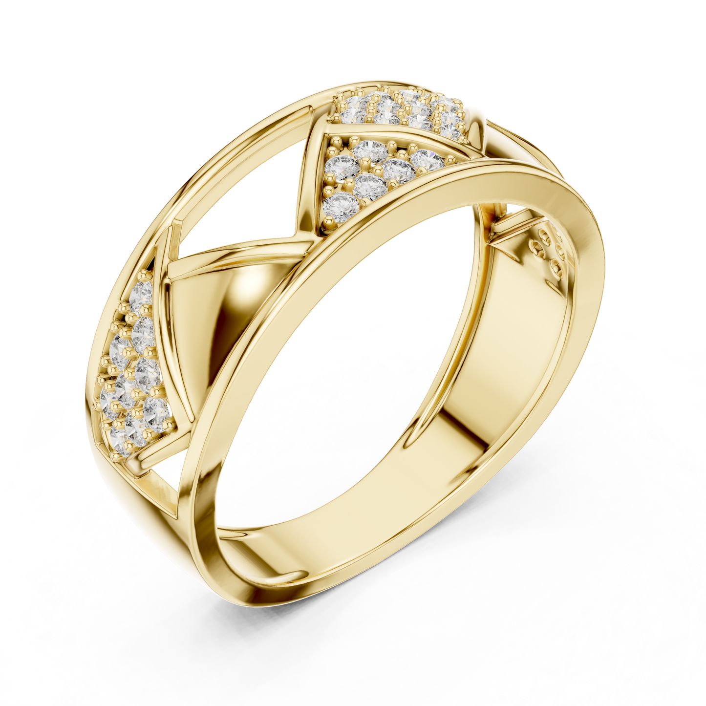 Aurora Eternity Diamond Band Ring