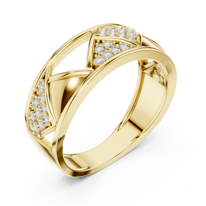 Aurora Eternity Diamond Band Ring