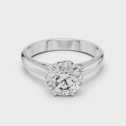 Imperial Spark Solitaire Diamond Ring