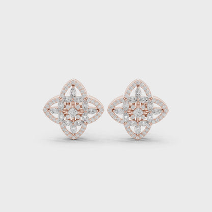 Sparkina Stud Diamond Earrings