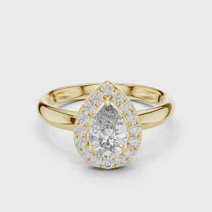 Regalia Solitaire Diamond Ring