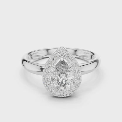 Regalia Solitaire Diamond Ring